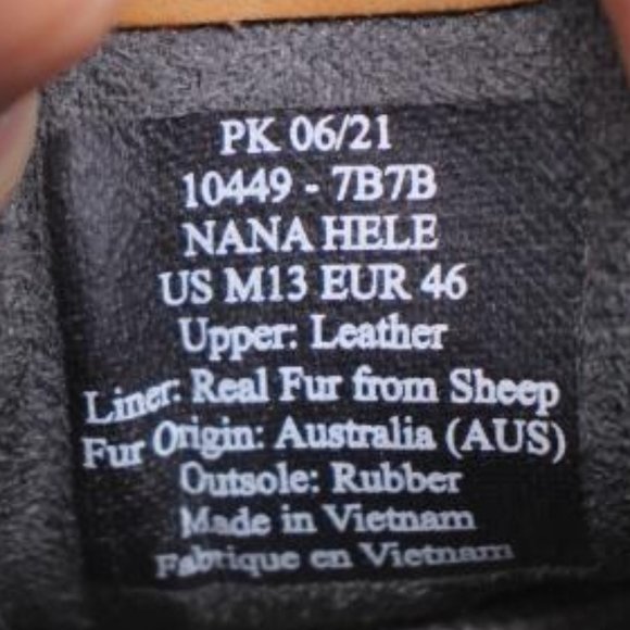 Olukai  Nana Hele Mens 13 Leather Lace Up Ankle Boots Shoes Casual 10449 - Picture 3 of 9